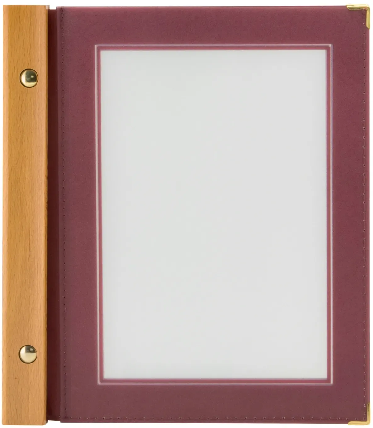 Securit® Holz-Menühalter - (2 Doppel-Einschübe, zeigt 4x A5)