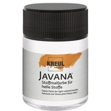 Kreul Javana Stoffmalfarbe für helle Stoffe weiss, 50 ml