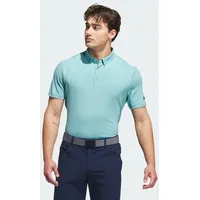 Adidas Strukturiertes Poloshirt aquamaringrün 2XL
