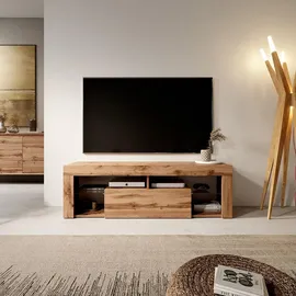Selsey Bianko TV-Lowboard 140x50,5x35 cm Beige/Eiche