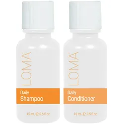 Haarpflege - Shampoo,Conditioner | LOMA Feuchtigkeitsspendendes Sammelmusterpaket 15mL