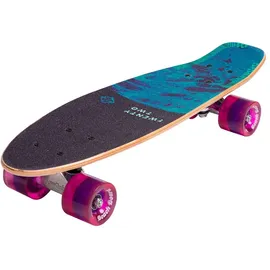 Streetsurfing Wood Twenty Two 25 ́ ́ Cruiser Skateboard Blue/Green