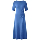Jersey-Kleid Rundhals-­Ausschnitt Efixelle blau, 50
