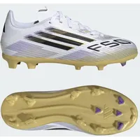 Adidas F50 League FG/MG Fußballschuhe - Cloud white/core black/gold