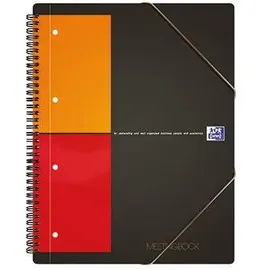 Oxford Collegeblock Meetingbook kariert DIN A5 Rand rundum, 1 Block