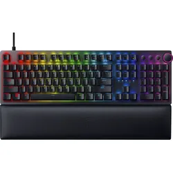 RAZER Tastatur "Huntsman V2 - Optical Sound Switch", schwarz, B:44,43cm H:3,8cm T:23,15cm, Tastaturen