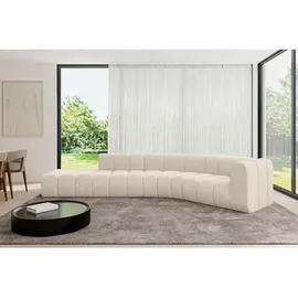 altdecor Ecksofa modulares Sofa Tilmo-L1 - 399x194x70 cm Beige