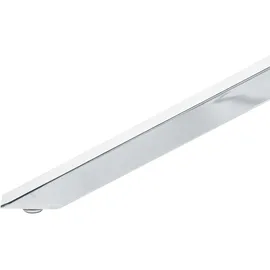 Beliani Cora 90 x 75 x 160 cm silber/transparent