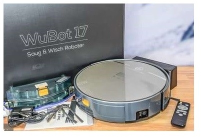 Wunderwuzzi WuBot17 Robotersauger Saug und Wischfunktion