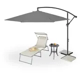 Relaxdays Ampelschirm Ø 300 cm