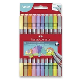 Faber-Castell Doppelfasermaler 10 St. mehrfarbig