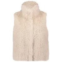 Amber & June Plüschweste Weste PlUEsch 38 EU