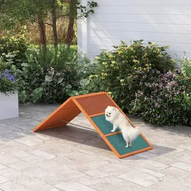 PawHut Agility-Wippe 173 x 59 x 66 cm Orange