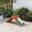 PawHut Agility-Wippe 173 x 59 x 66 cm Orange