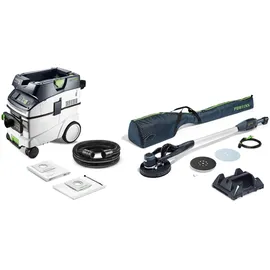 Festool PLANEX LHS-E 225/CTL 36-Set Langhalsschleifer