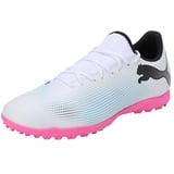 Puma Future 7 Play TT puma white/puma black/poison pink 40