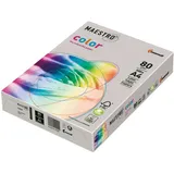 MAESTRO COLOR Kopierpapier color, A4 80 g/qm, grau