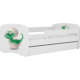 raumhirsch furniture Kinderbett 80 x 180 cm Holzwerkstoff weiß