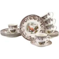 CreaTable Haydon Grove Bunt Kaffeeservice 18-tlg. mehrfarbig