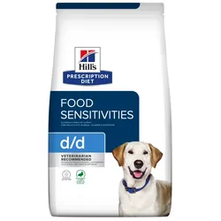 HILL'S Prescription Diet Canine d/d Duck&Rice 1,5 kg Futter zur Stärkung der Hundehaut