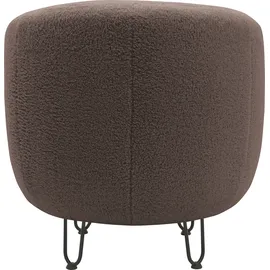 INOSIGN Sessel INOSIGN "Anjuli Lieferzeit nur 2 Wochen", rosa (altrosa), B:72cm H:72cm T:76cm, 100% Polyester, Sessel, Sessel, Runde Form, perfektes Einzelstück, Flausch oder Feinstruktur