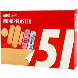 Wundmed Wundpflaster Familienpackung 51 St.