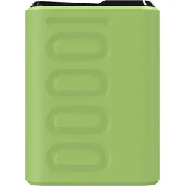 Realpower PB-10000C PD+,3xType-C,hellgrün