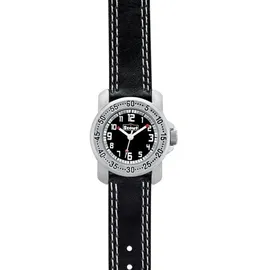 Scout 280376033 Analog Quarz Uhr Gehäusefarbe Schwarz Armbandtyp Lederimitat Armbandfarbe Schwarz