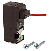 Riegler 3/2-Mini-Magnetventil direktgesteuert NC, 24 VDC, Kabel 30 cm