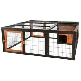 Trixie Freilaufgehege Natura C 150 x 53 x 150 cm schwarz-braun