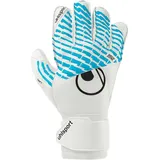 Uhlsport FM Cybertec Soft Pro Torwarthandschuhe - White / Cyber Blue / Black - 5.5