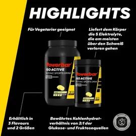 Powerbar Isoactive Orange Pulver 1320 g