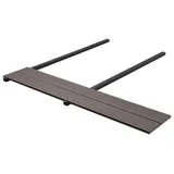 vidaXL Terrassendiele 14 x 220 cm braun