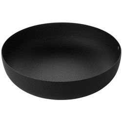 Alessi Schale Texture Ø 29 cm Stahl Schwarz