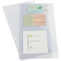 BOI Dokumententasche 9109-00008 145x300 mm transparent 10 St.