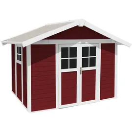 Grosfillex Deco 7,5 3,15 x 2,39 m weiß/rot