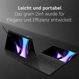 LG gram Pro 16 OLED Core Ultra 7 155H 16GB/1TB Win11 schwarz 16T90SP-K.AA78G