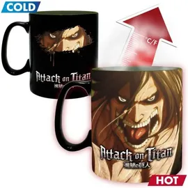 abysse corp sas ATTACK ON TITAN - Mug Heat Change - 460 ml - TitanS3 -cardboard V2