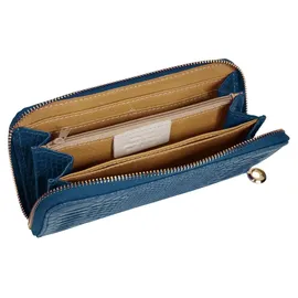 Samantha look Geldbörse Damen Portemonnaie blau
