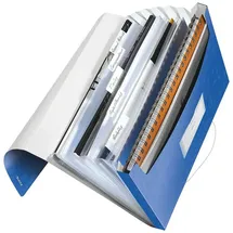Leitz Fächermappe WOW A4 Blau
