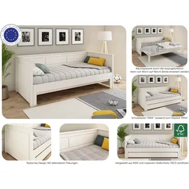 OTTO home ERIK 180 x 200 cm Weiss
