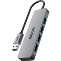 Sitecom USB-A To 4x Usb-A 3.0 Hub - Grau