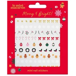 Le Mini Macaron Merry & Bright - Nail Stickers Nagelsticker 7 g 