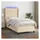 vidaXL Boxspringbett 90 x 200 cm LED Creme