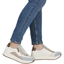 Rieker Plateausneaker Damen Weiß 39