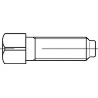 Industrial Quality Supplies DIN 479 Vierkantschraube VG M12x80 Stahl