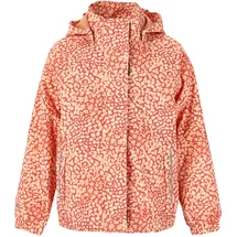 ZigZag Outdoorjacke "Dakota", Kinder, Gr. 110, rosa, 100% Polyester, mehrfarbig, normal, hoch geschlossener Ausschnitt, Jacken Outdoorjacke, mit wasserabweisender Beschichtung