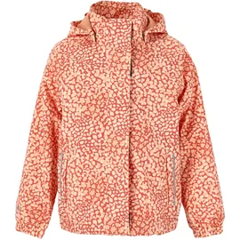ZigZag Outdoorjacke "Dakota", Kinder, Gr. 110, rosa, 100% Polyester, mehrfarbig, normal, hoch geschlossener Ausschnitt, Jacken Outdoorjacke, mit wasserabweisender Beschichtung