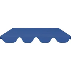 vidaXL Ersatzdach Blau 3-Sitzer