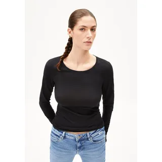 ARMEDANGELS | Longsleeve aus Bio-Baumwolle - schwarz XS